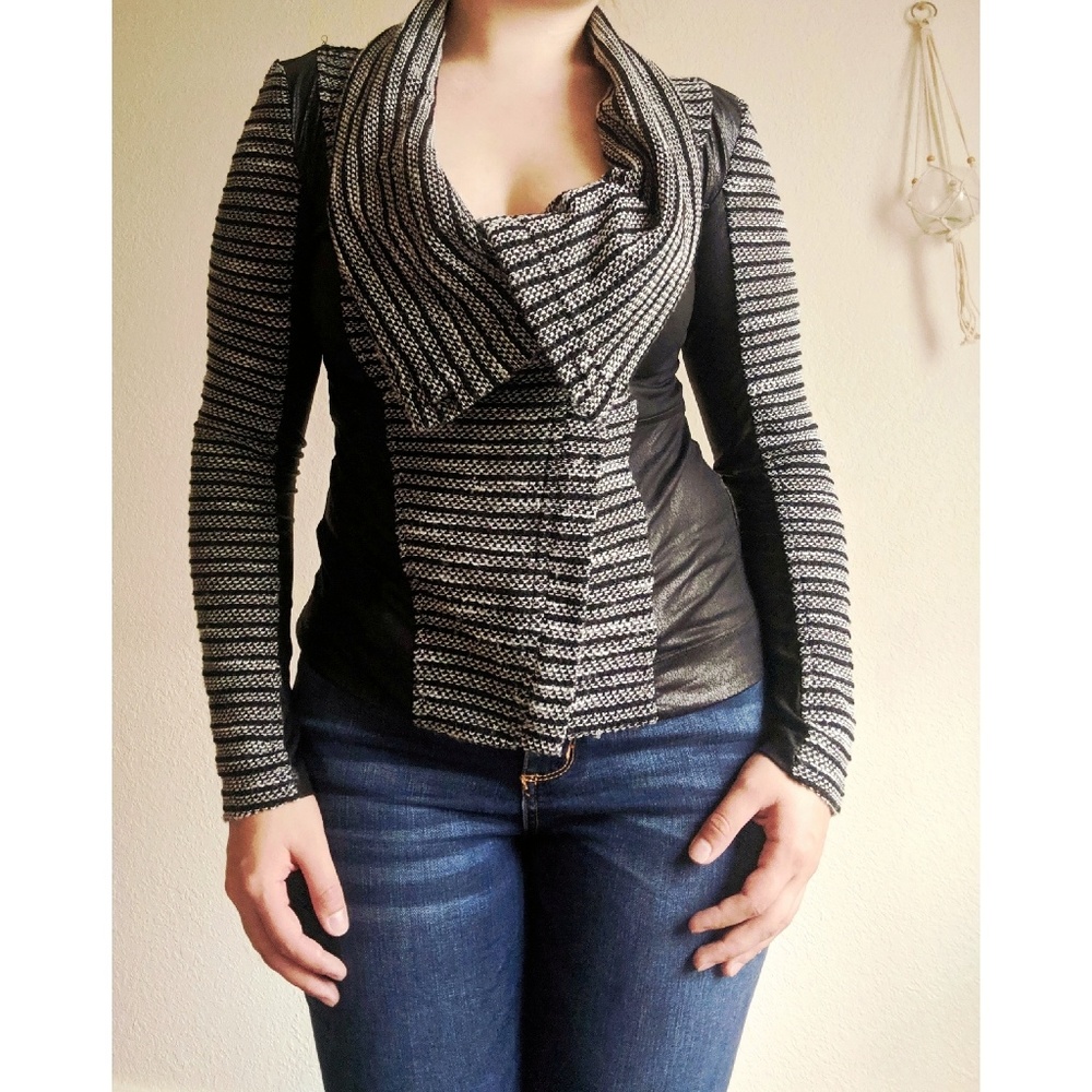 Fun Pleather Long Sleeve